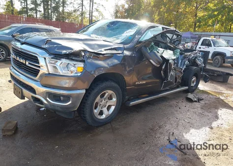 2019 Ram 1500 Big Horn/Lone Star 4X4 5'7 Box из США, поврежденный, VIN 1C6SRFFT5KN547264